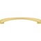 Jeffrey Alexander 192 mm Center-to-Center Brushed Gold Arched Roman Cabinet Pull 944-192BG - alternate 6